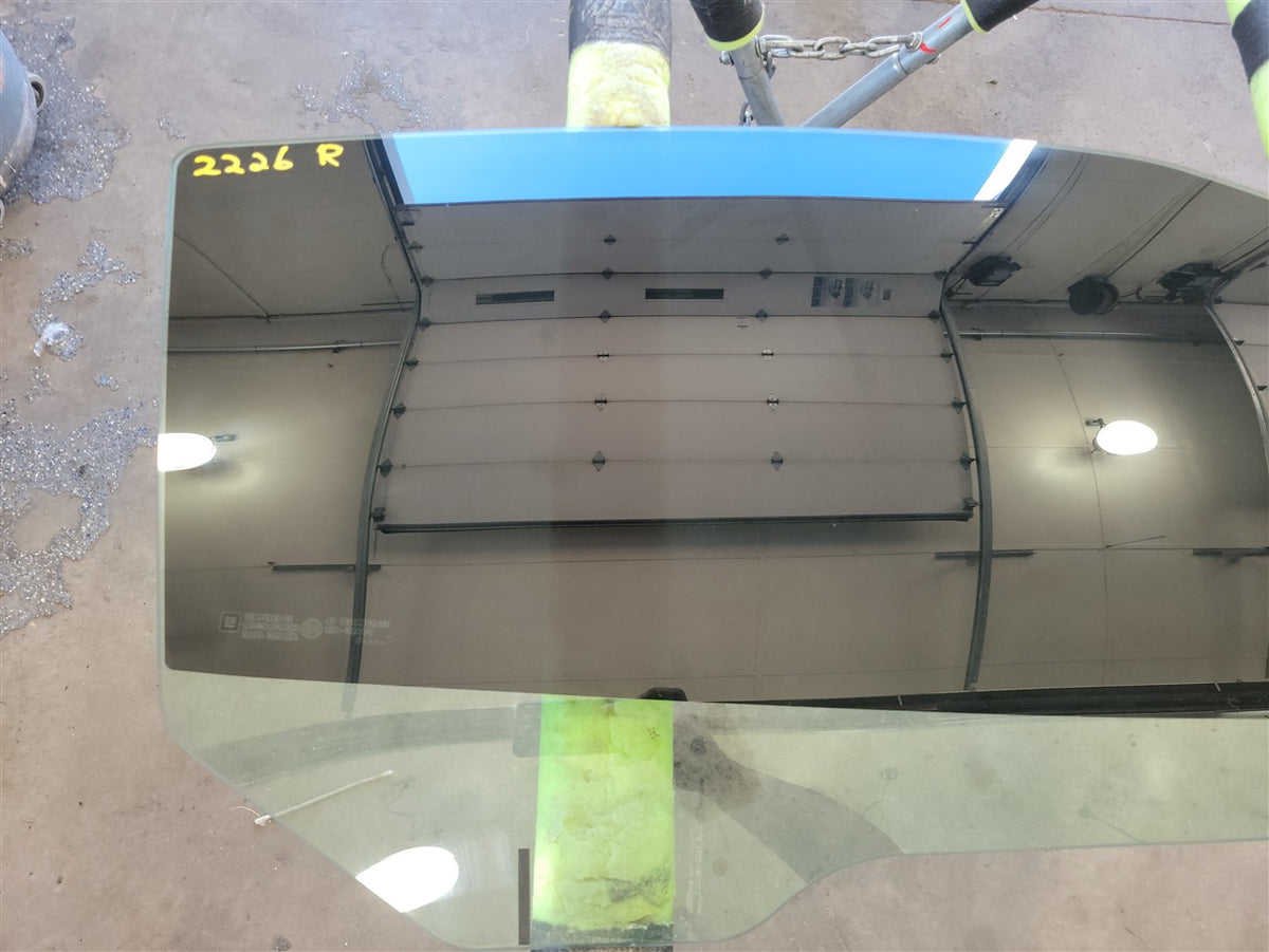Used OEM 2005-2013 CORVETTE C6 OEM FRONT PASSENGER RH DOOR GLASS, actual item photo 2