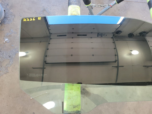 Used OEM 2005-2013 CORVETTE C6 OEM FRONT PASSENGER RH DOOR GLASS, actual item photo 2