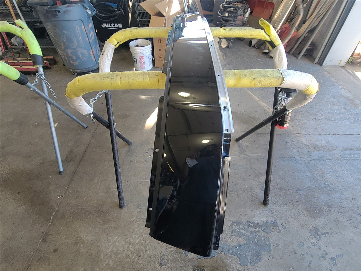 Used OEM 2005-2013 CORVETTE C6 REAR HALO ROOF PANEL TRIM BLACK GBA, actual item photo 1