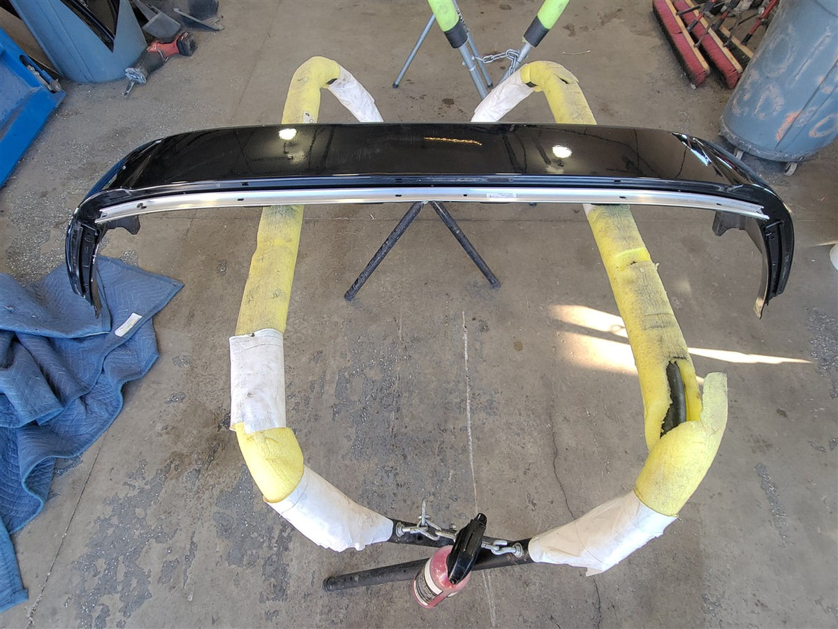 Used OEM 2005-2013 CORVETTE C6 REAR HALO ROOF PANEL TRIM BLACK GBA, actual item photo 3