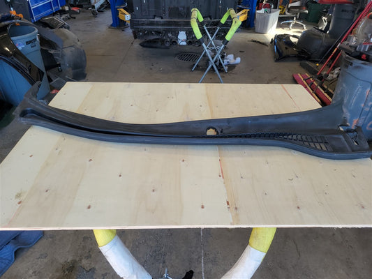 Used OEM 2005-2013 CORVETTE C6 WINDSHIELD WIPER EXTERIOR COWL TRIM, actual item photo 2