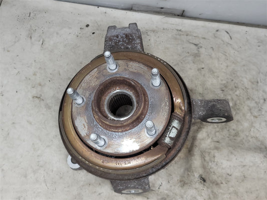 Used OEM 2005-2013 CORVETTE C6 FRONT SPINDLE WITH HUB & PARKING BRAKE, actual item photo 1
