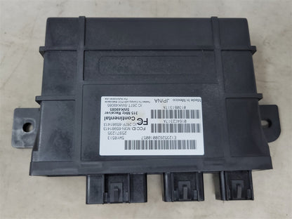 Used OEM 2010-2013 CORVETTE C6 KEYLESS ENTRY THEFT MODULE CENTER DASH, actual item photo 1