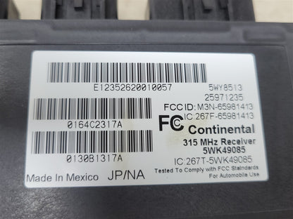 Used OEM 2010-2013 CORVETTE C6 KEYLESS ENTRY THEFT MODULE CENTER DASH, actual item photo 7