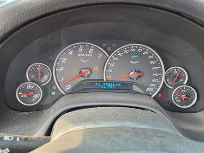 Used OEM 2009-2011 CORVETTE C6 GRAND SPORT INSTRUMENT CLUSTER, actual item photo 1