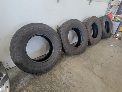 Used OEM TOYO OPEN COUNTRY A/T III 295/70R18 SET OF 4 TIRES 16/32, actual item photo 3