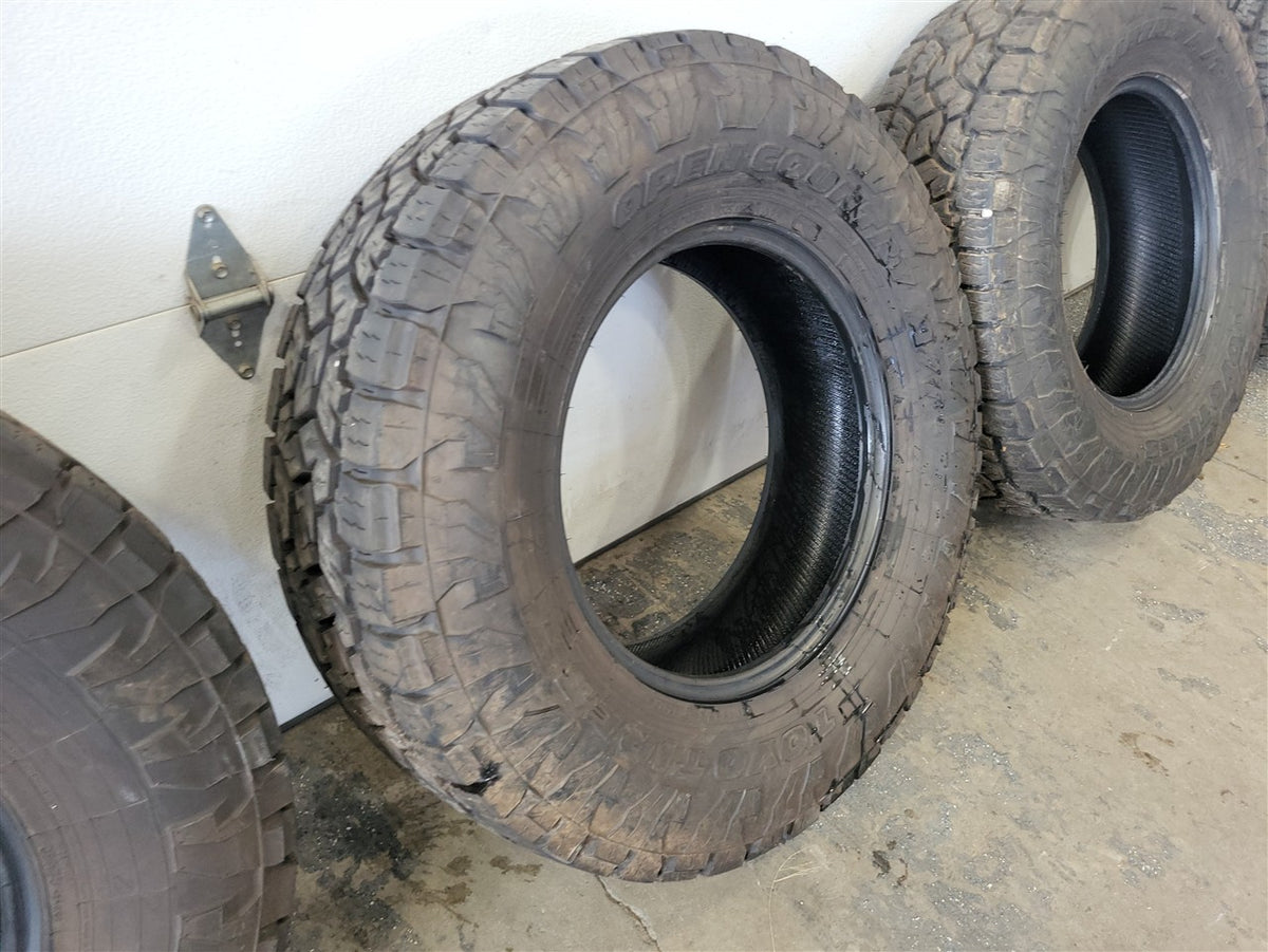 Used OEM TOYO OPEN COUNTRY A/T III 295/70R18 SET OF 4 TIRES 16/32, actual item photo 24
