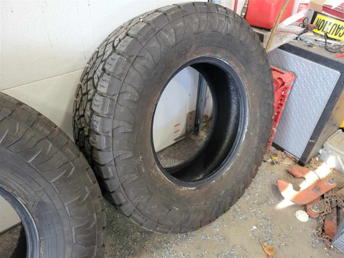 Used OEM TOYO OPEN COUNTRY A/T III 295/70R18 SET OF 4 TIRES 16/32, actual item photo 30