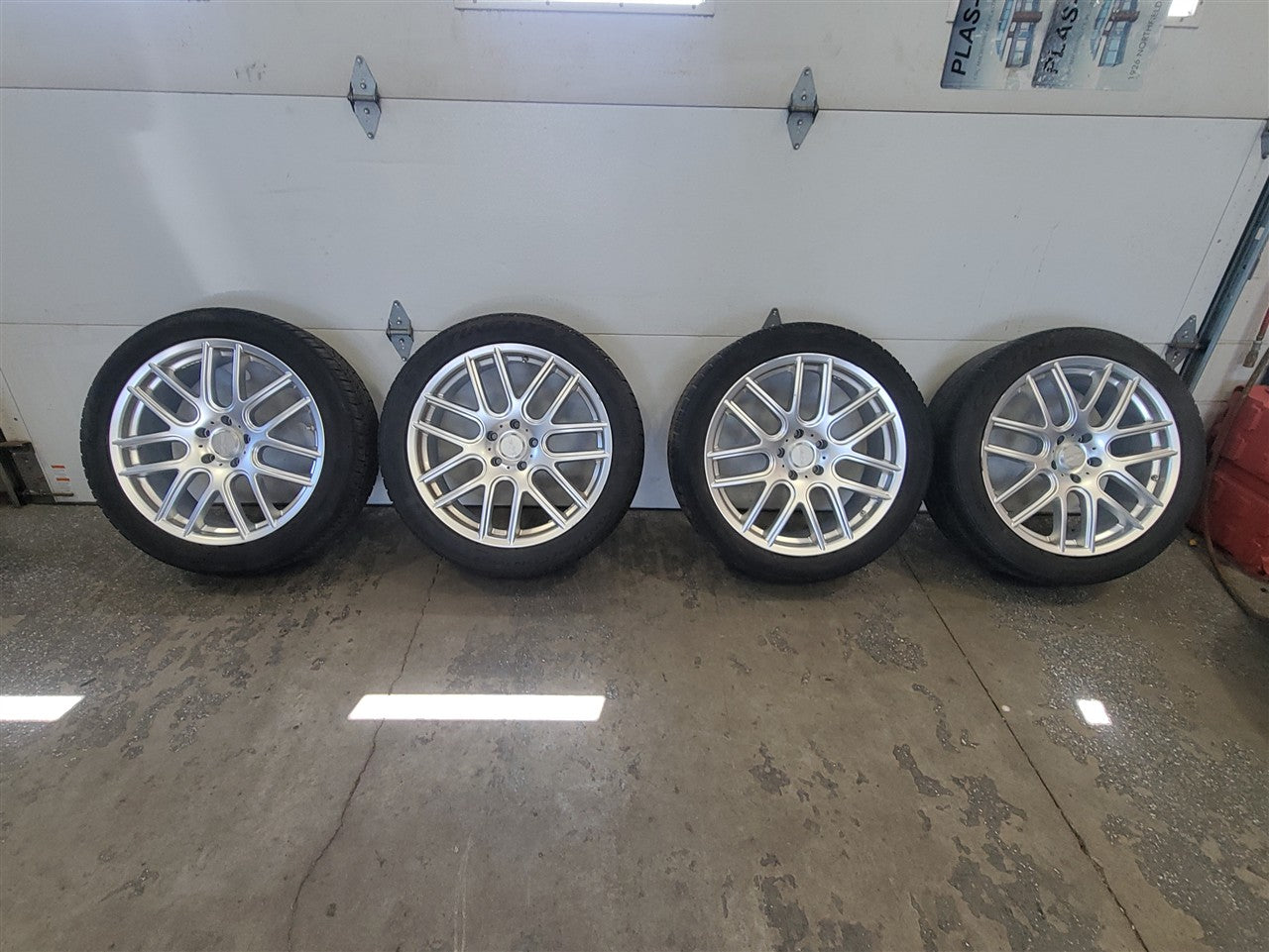 Used OEM 2012-2015 CAMARO VISION 426 CROSS II WHEELS & TIRES 20X8 5, actual item photo 1