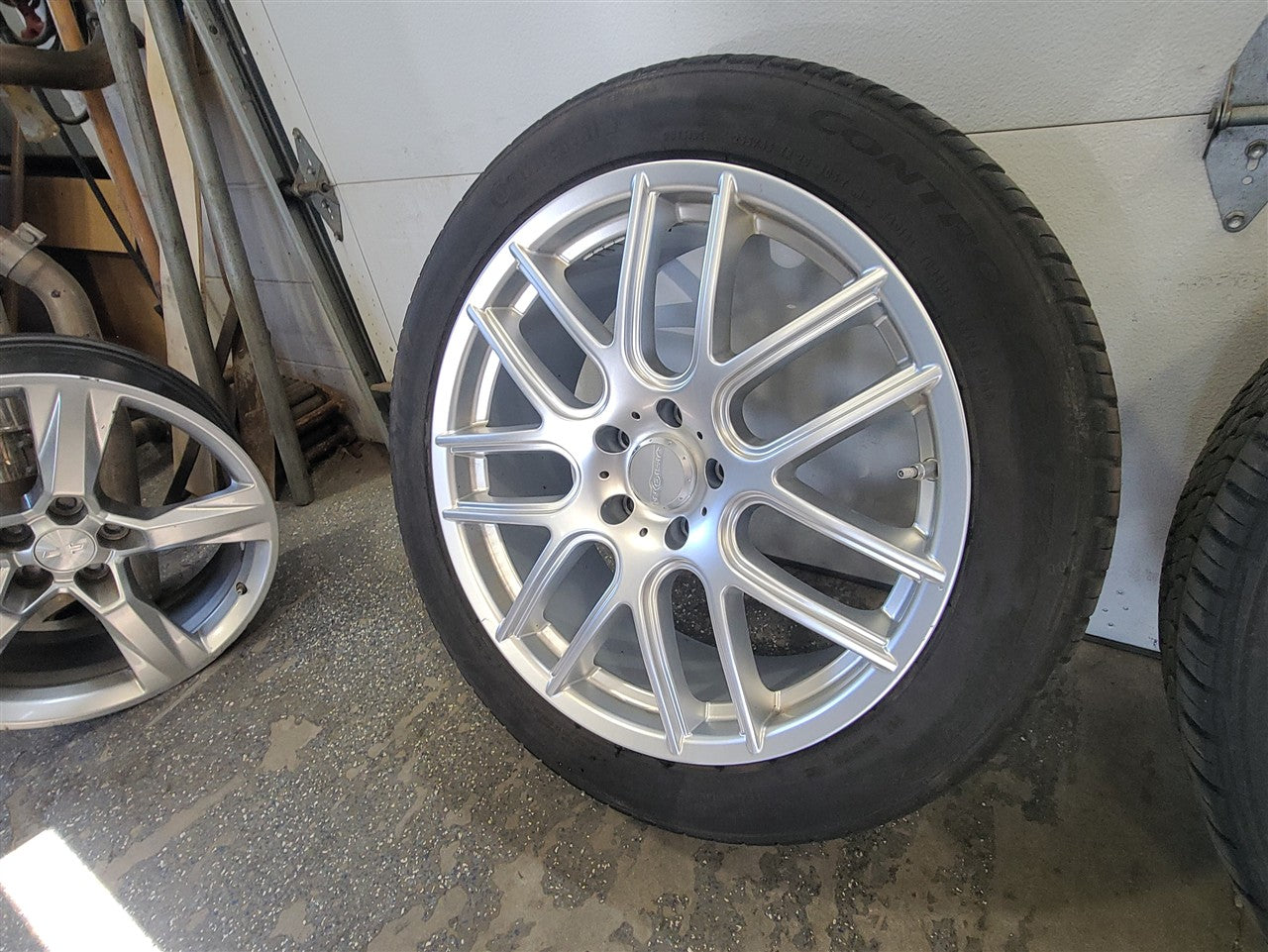 Used OEM 2012-2015 CAMARO VISION 426 CROSS II WHEELS & TIRES 20X8 5, actual item photo 7