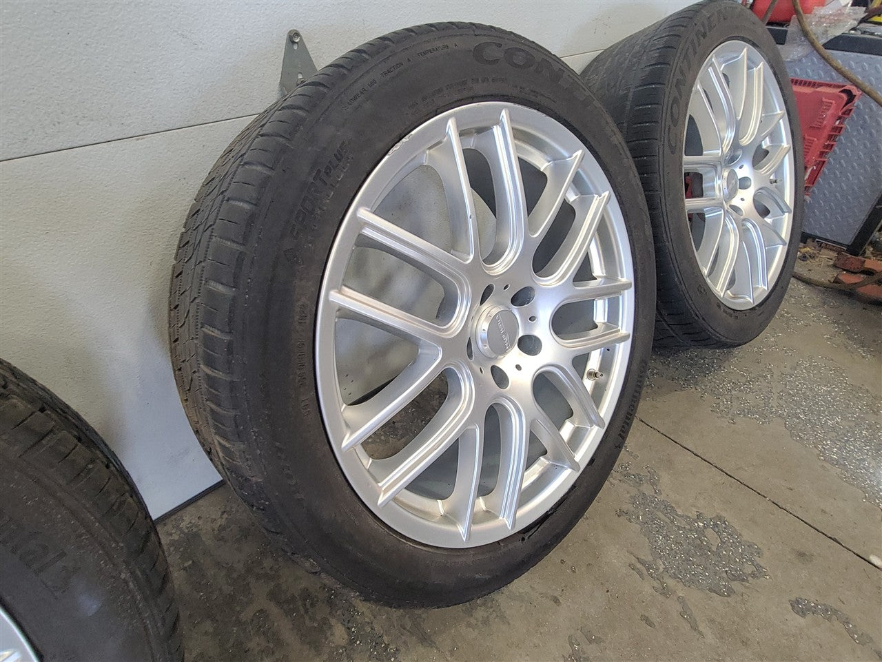 Used OEM 2012-2015 CAMARO VISION 426 CROSS II WHEELS & TIRES 20X8 5, actual item photo 8