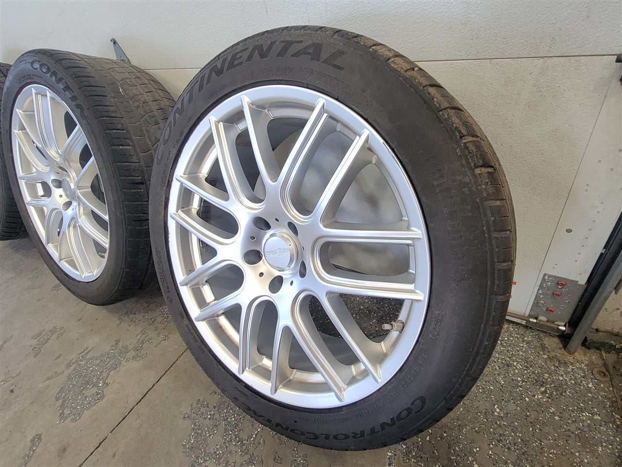 Used OEM 2012-2015 CAMARO VISION 426 CROSS II WHEELS & TIRES 20X8 5, actual item photo 12