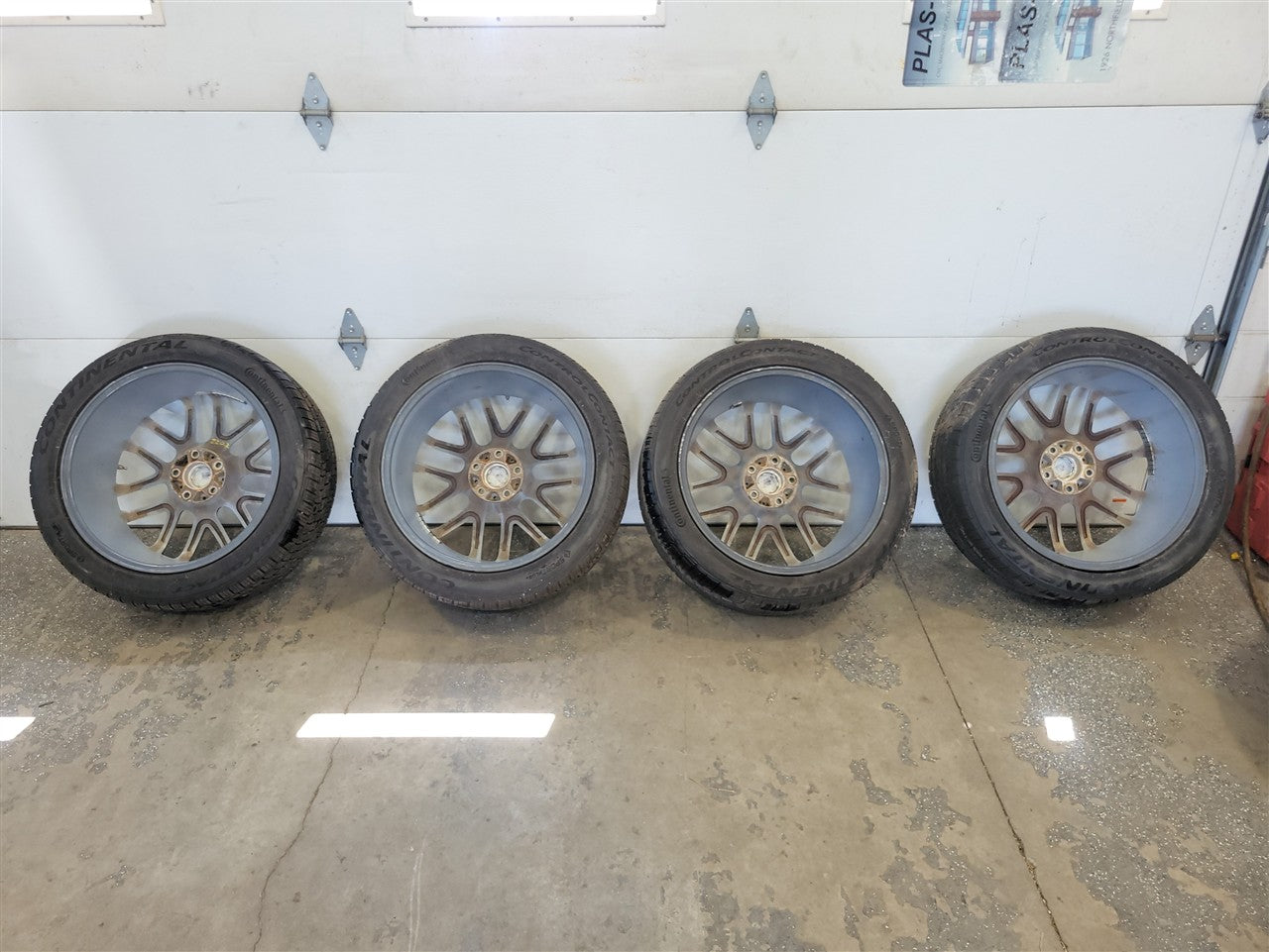 Used OEM 2012-2015 CAMARO VISION 426 CROSS II WHEELS & TIRES 20X8 5, actual item photo 16