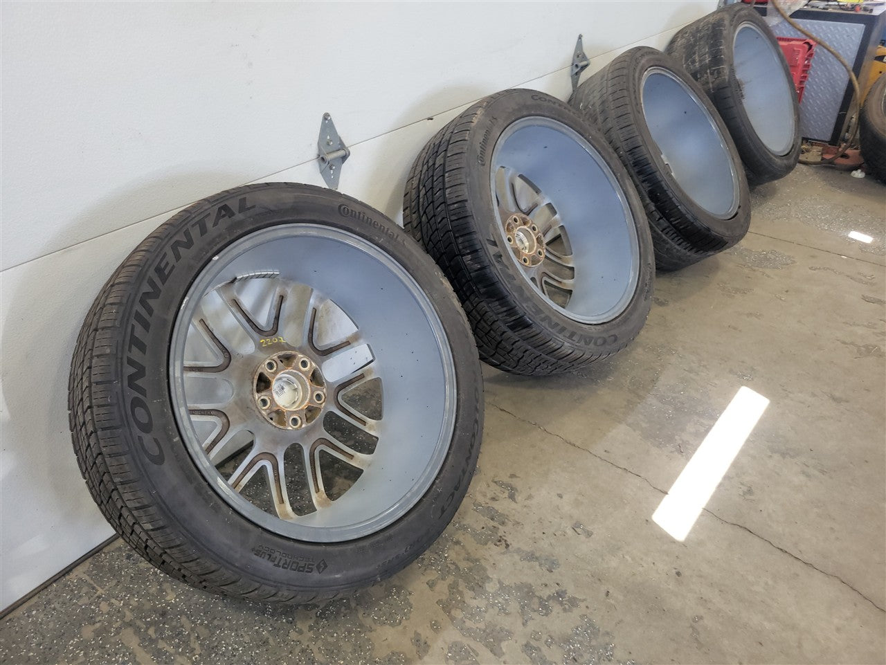 Used OEM 2012-2015 CAMARO VISION 426 CROSS II WHEELS & TIRES 20X8 5, actual item photo 18