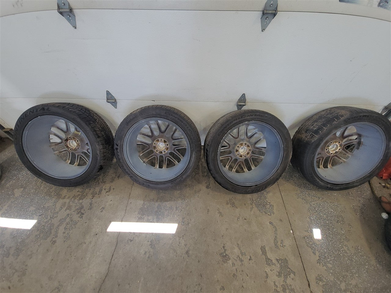 Used OEM 2012-2015 CAMARO VISION 426 CROSS II WHEELS & TIRES 20X8 5, actual item photo 19