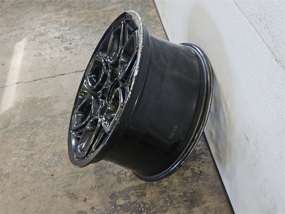 Used OEM 2022-2026 SIERRA SILVERADO 18X8 5 AEV BISON BLACK WHEEL, actual item photo 5