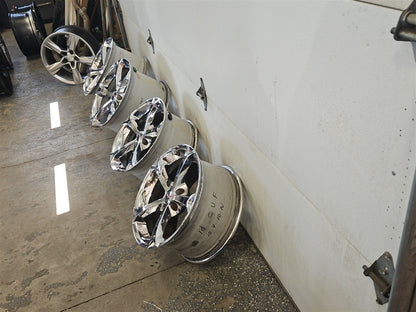 Used OEM 2010-2013 CORVETTE C6 GRAND SPORT OEM WHEELS CHROME 18X9 5, actual item photo 5