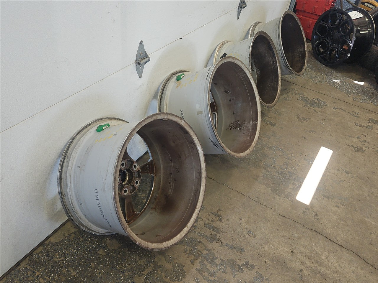 Used OEM 2010-2013 CORVETTE C6 GRAND SPORT OEM WHEELS CHROME 18X9 5, actual item photo 21