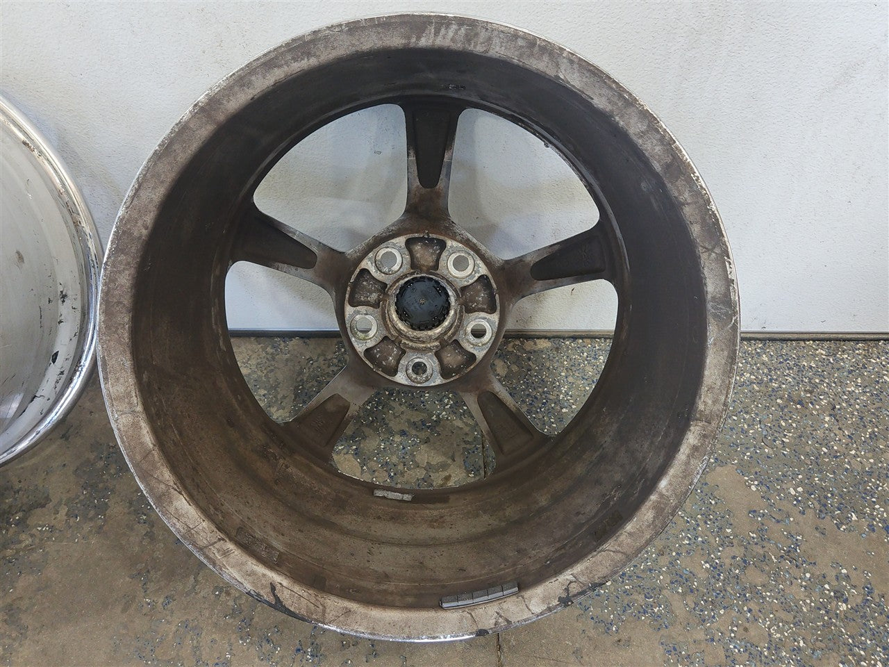 Used OEM 2010-2013 CORVETTE C6 GRAND SPORT OEM WHEELS CHROME 18X9 5, actual item photo 23