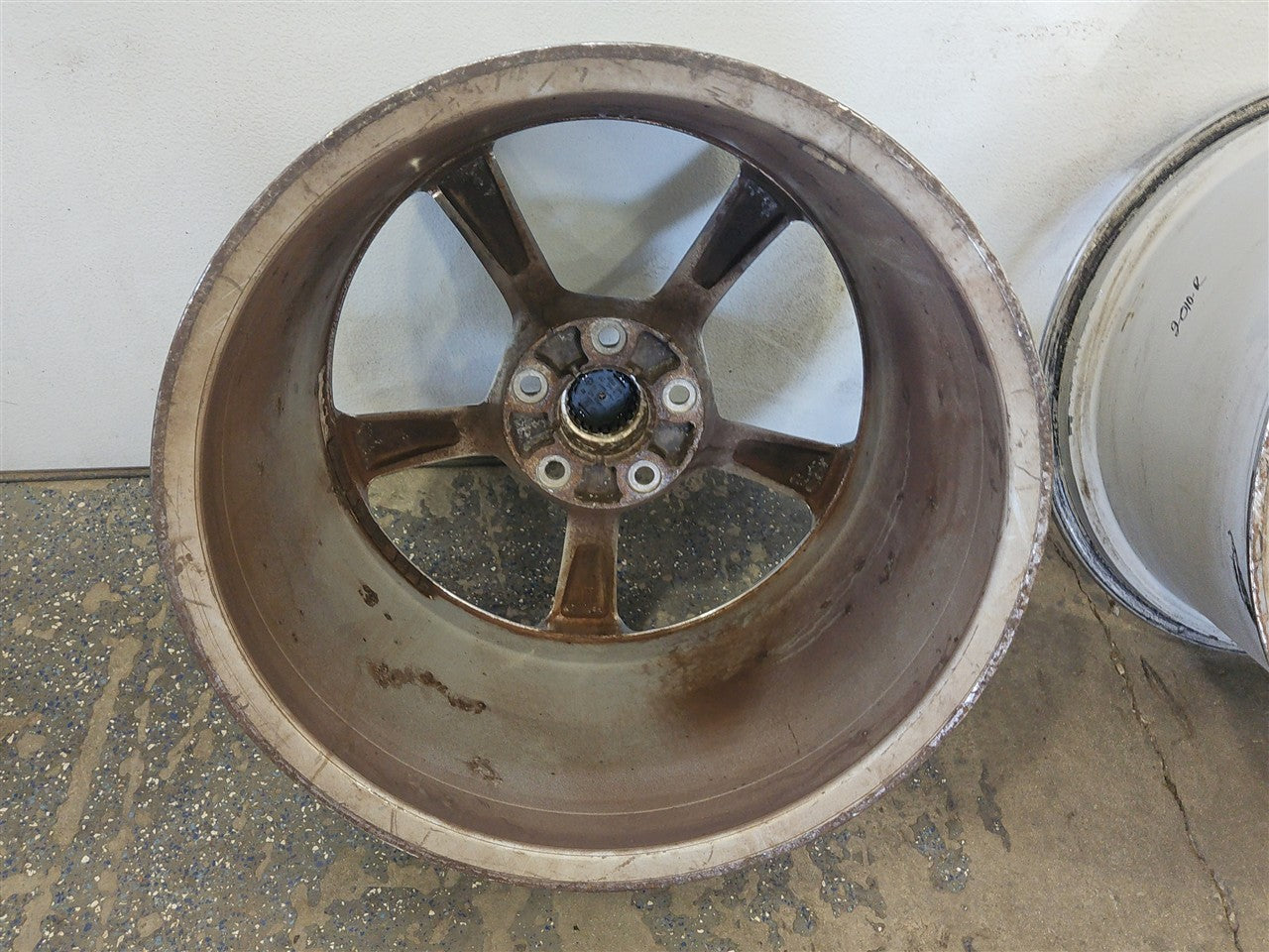 Used OEM 2010-2013 CORVETTE C6 GRAND SPORT OEM WHEELS CHROME 18X9 5, actual item photo 26