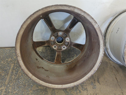Used OEM 2010-2013 CORVETTE C6 GRAND SPORT OEM WHEELS CHROME 18X9 5, actual item photo 26