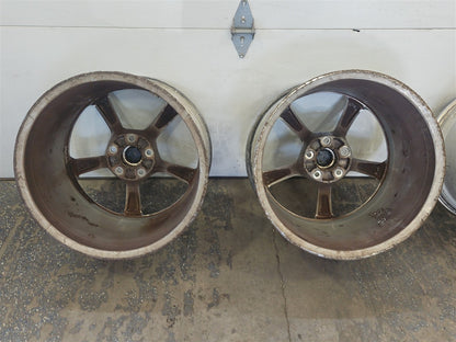 Used OEM 2010-2013 CORVETTE C6 GRAND SPORT OEM WHEELS CHROME 18X9 5, actual item photo 27