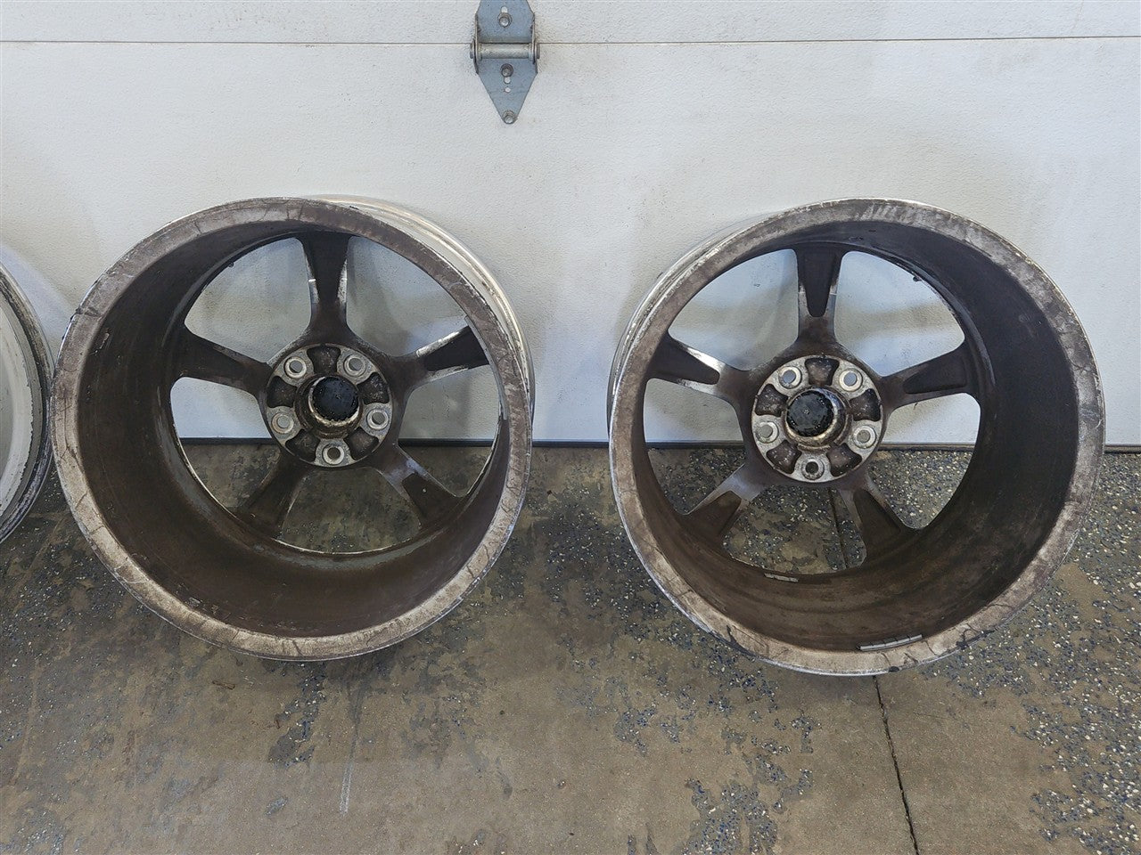 Used OEM 2010-2013 CORVETTE C6 GRAND SPORT OEM WHEELS CHROME 18X9 5, actual item photo 28