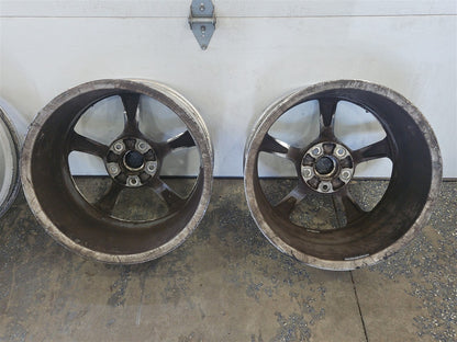 Used OEM 2010-2013 CORVETTE C6 GRAND SPORT OEM WHEELS CHROME 18X9 5, actual item photo 28