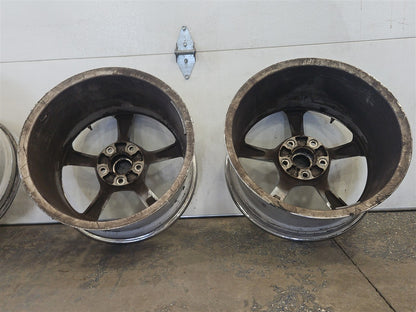 Used OEM 2010-2013 CORVETTE C6 GRAND SPORT OEM WHEELS CHROME 18X9 5, actual item photo 29