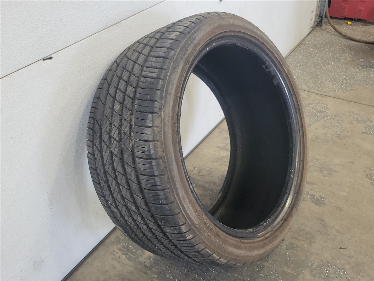 Used OEM BRIDGESTONE POTENZA RE980AS 275/35R18 TIRE 9/32 TREAD DEPTH, actual item photo 8