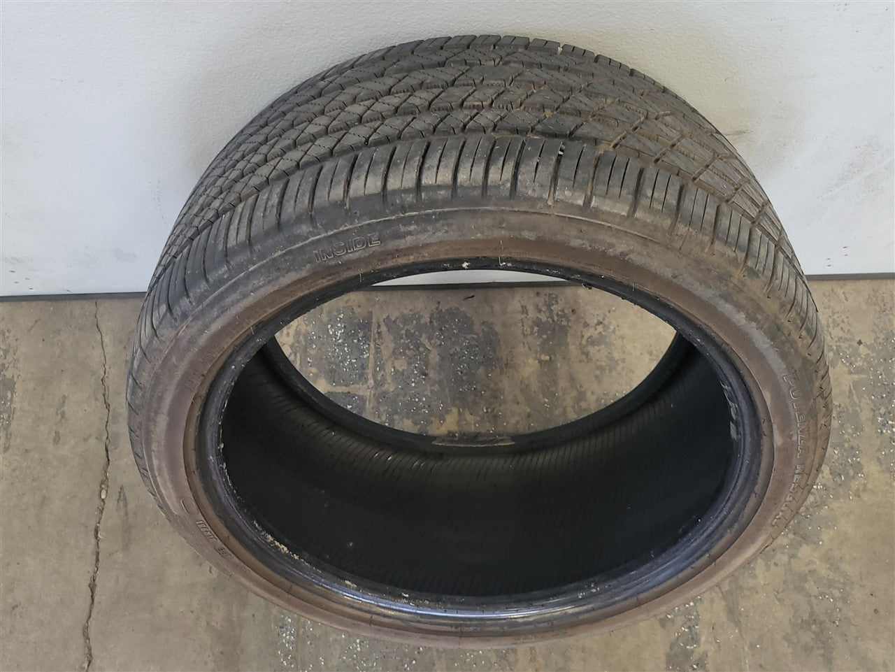 Used OEM BRIDGESTONE POTENZA RE980AS 275/35R18 TIRE 9/32 TREAD DEPTH, actual item photo 9