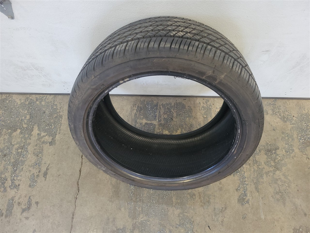 Used OEM BRIDGESTONE POTENZA RE980AS 275/35R18 TIRE 9/32 TREAD DEPTH, actual item photo 4