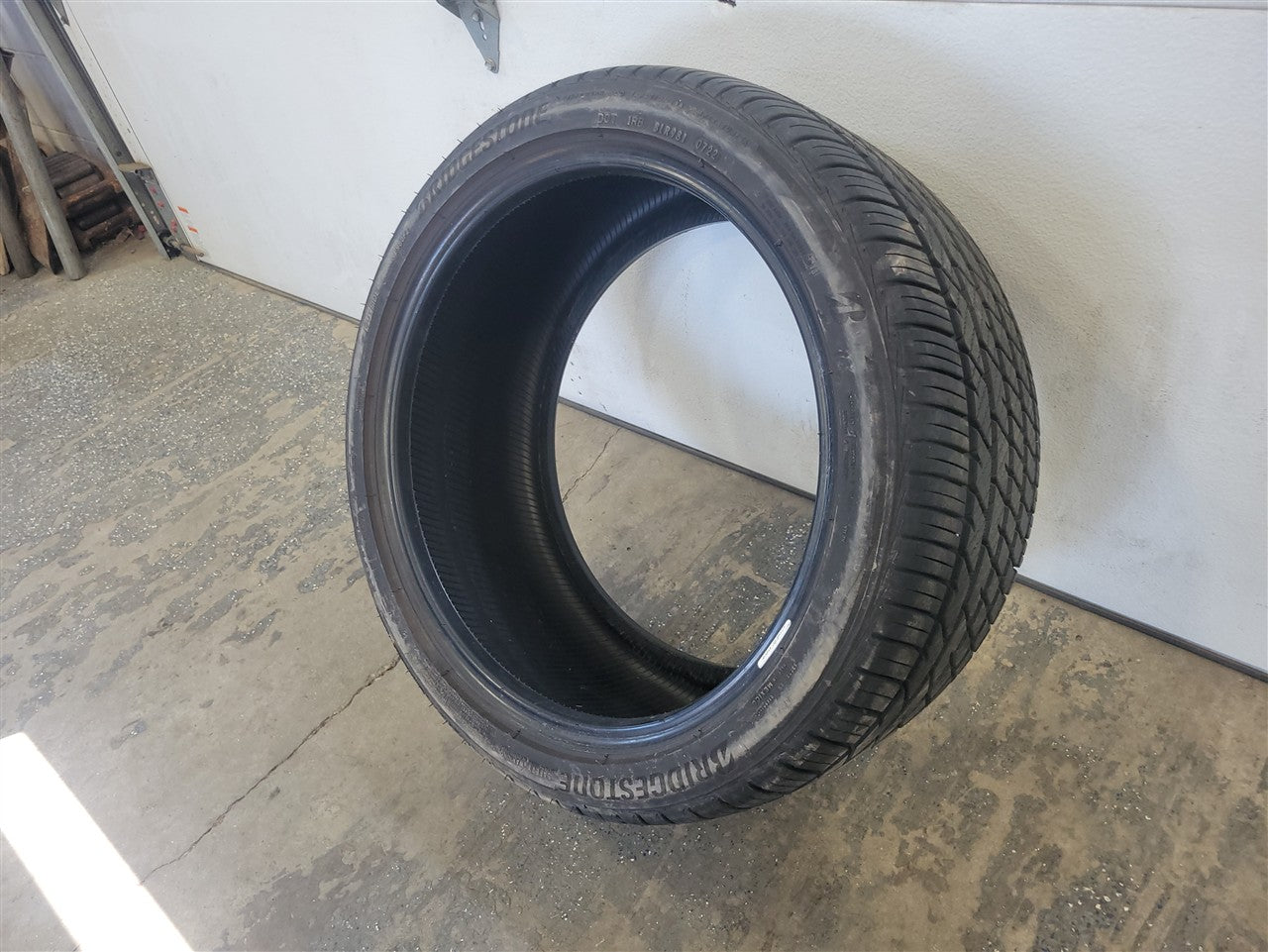 Used OEM BRIDGESTONE POTENZA RE980AS 275/35R18 TIRE 9/32 TREAD DEPTH, actual item photo 3