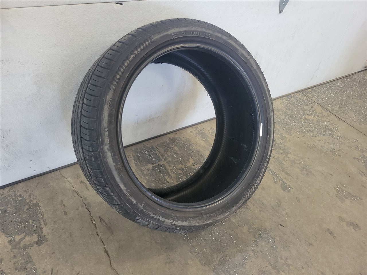 Used OEM BRIDGESTONE POTENZA RE980AS 275/35R18 TIRE 9/32 TREAD DEPTH, actual item photo 4