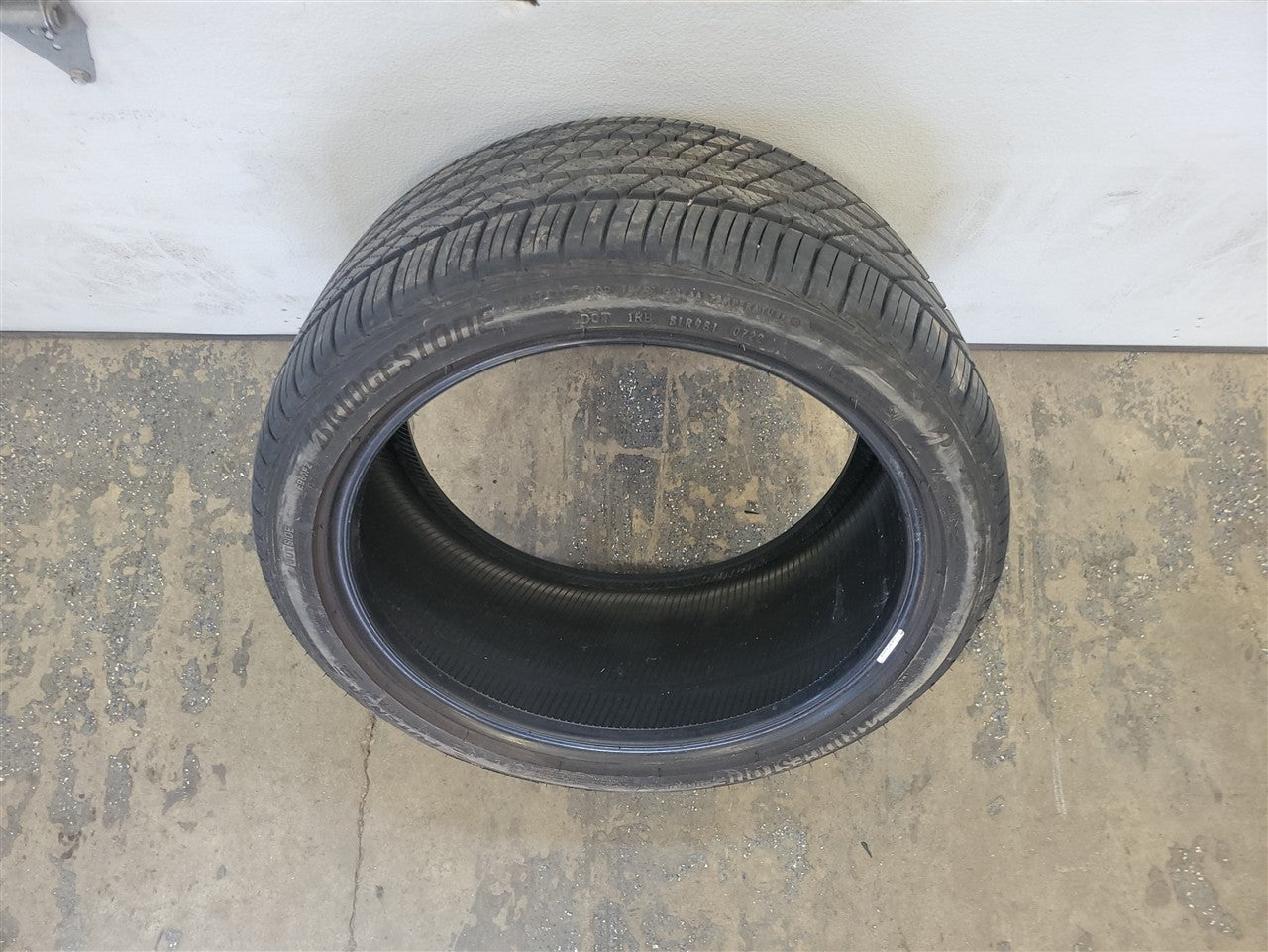 Used OEM BRIDGESTONE POTENZA RE980AS 275/35R18 TIRE 9/32 TREAD DEPTH, actual item photo 5