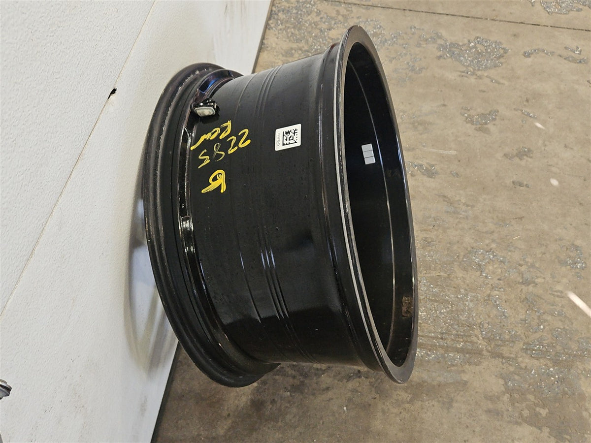 Used OEM 2016-2024 CAMARO 20 INCH REAR WHEEL 20X9 5 BLACK WITH RED, actual item photo 13