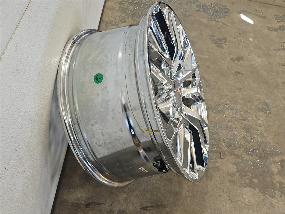 Used OEM 2005-2012 CORVETTE C6 FRONT WHEEL C7 Z06 REPLICA CHROME 18X8, actual item photo 3
