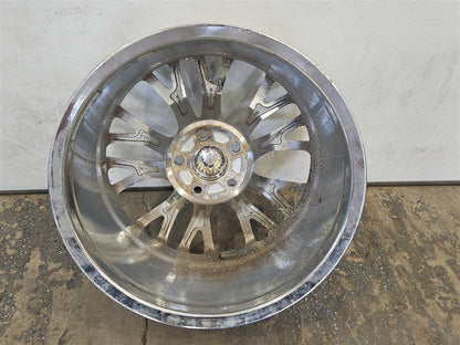 Used OEM 2005-2012 CORVETTE C6 FRONT WHEEL C7 Z06 REPLICA CHROME 18X8, actual item photo 2