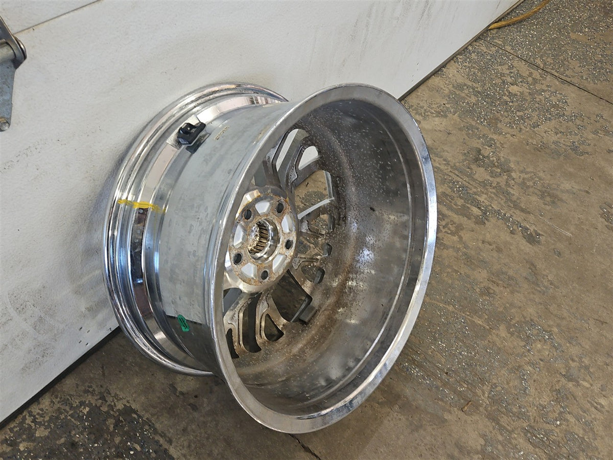 Used OEM 2005-2012 CORVETTE C6 FRONT WHEEL C7 Z06 REPLICA CHROME 18X8, actual item photo 3