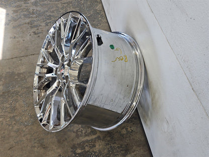 Used OEM 2005-2012 CORVETTE C6 REAR WHEEL C7 Z06 REPLICA CHROME 19X10, actual item photo 5