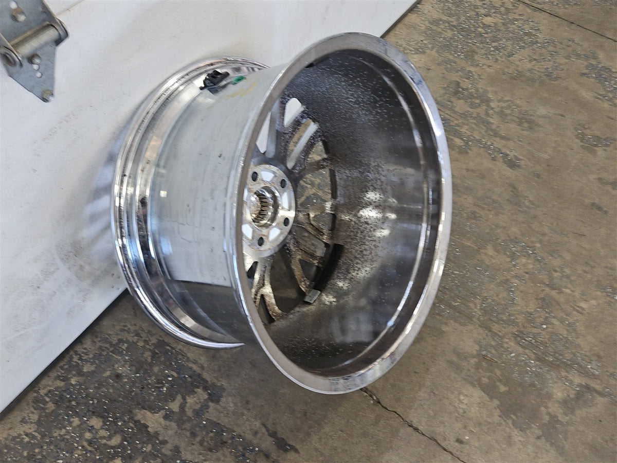 Used OEM 2005-2012 CORVETTE C6 REAR WHEEL C7 Z06 REPLICA CHROME 19X10, actual item photo 10