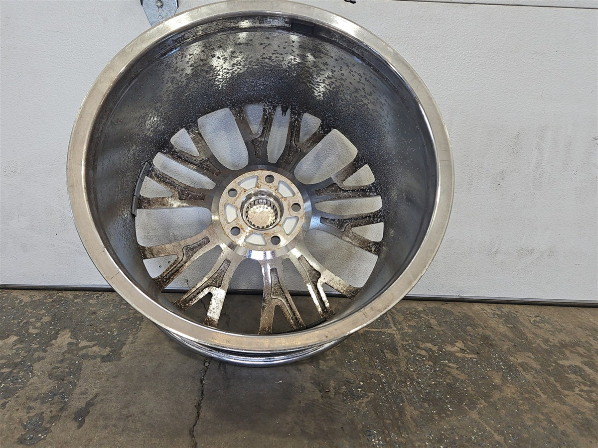 Used OEM 2005-2012 CORVETTE C6 REAR WHEEL C7 Z06 REPLICA CHROME 19X10, actual item photo 14