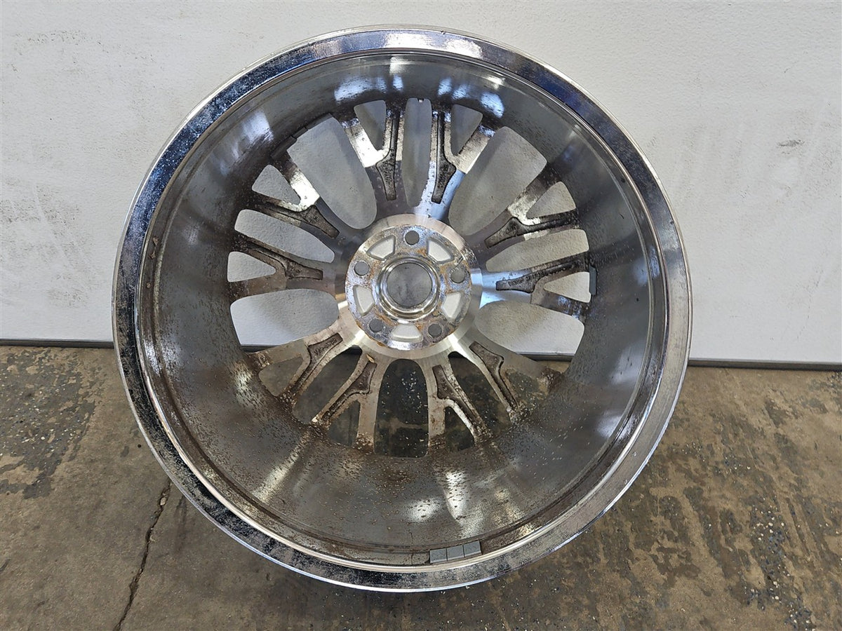 Used OEM 2005-2012 CORVETTE C6 REAR OE WHEEL C7 Z06 REPLICA CHROME, actual item photo 8