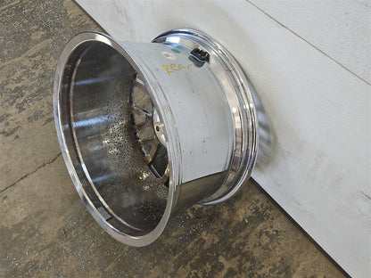 Used OEM 2005-2012 CORVETTE C6 REAR OE WHEEL C7 Z06 REPLICA CHROME, actual item photo 12
