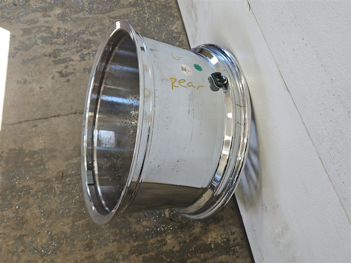 Used OEM 2005-2012 CORVETTE C6 REAR OE WHEEL C7 Z06 REPLICA CHROME, actual item photo 13