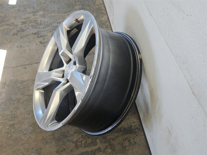 Used OEM 2016-2018 CAMARO FRONT 20X8 5 SILVER 5 SPOKE WHEEL, actual item photo 5