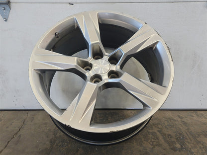 Used OEM 2016-2018 CAMARO FRONT 20X8 5 SILVER 5 SPOKE WHEEL, actual item photo 6