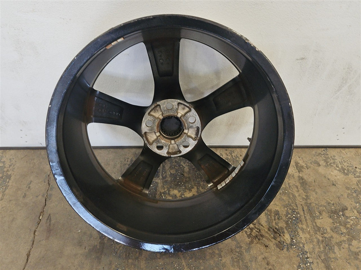 Used OEM 2016-2018 CAMARO FRONT 20X8 5 SILVER 5 SPOKE WHEEL, actual item photo 15