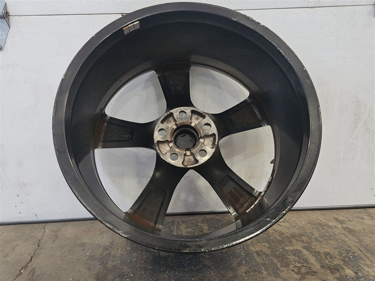 Used OEM 2016-2018 CAMARO FRONT 20X8 5 SILVER 5 SPOKE WHEEL, actual item photo 21