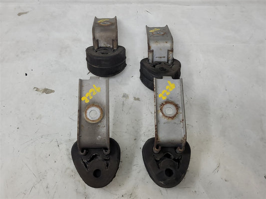 Used OEM 2005-2013 CORVETTE C6 EXHAUST MUFFLER HANGER BRACKETS SET OF, actual item photo 1